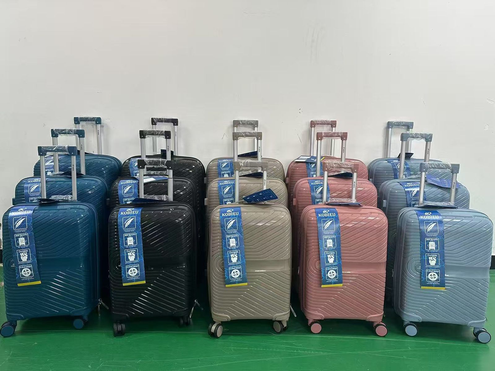 KOIBIYU Luggage: Modern Travel Companion, 3 PCS Luggage set